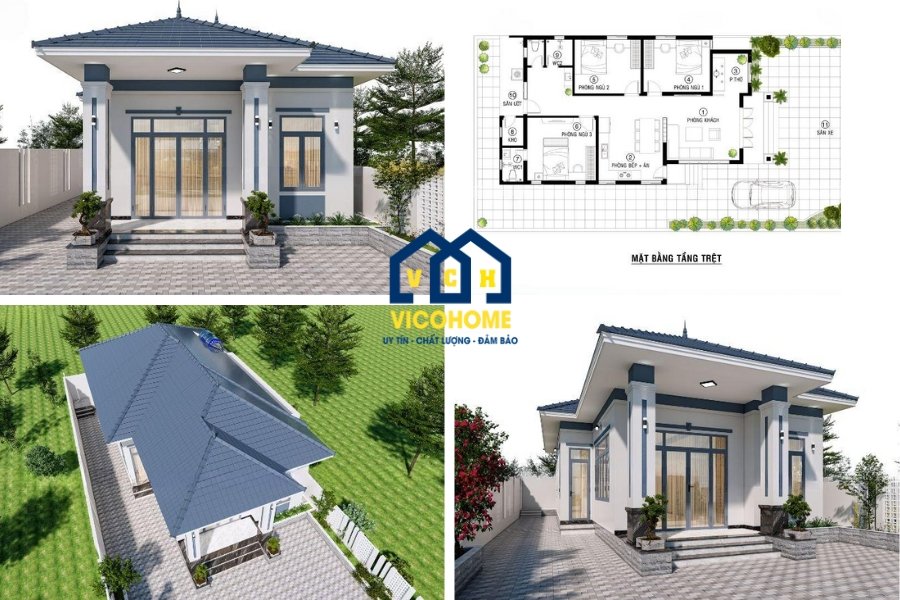 Tổng hợp 101+ bản vẽ nhà mái nhật 1 tầng đẹp, hiện đại và dẫn đầu xu hướng 2025